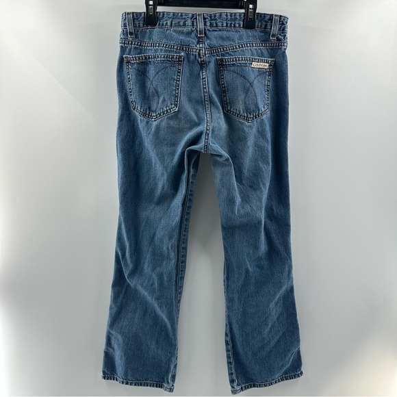 Vintage Calvin Klein Slim Bootcut Jeans – Double Stone Wash, Size 10 (30 Length) - Picture 10 of 10